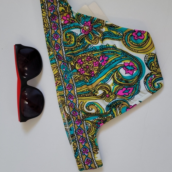 Roxy Scooter Super Low Bikini Bottoms Swimsuit Separates Small New 4/25 - Picture 2 of 4